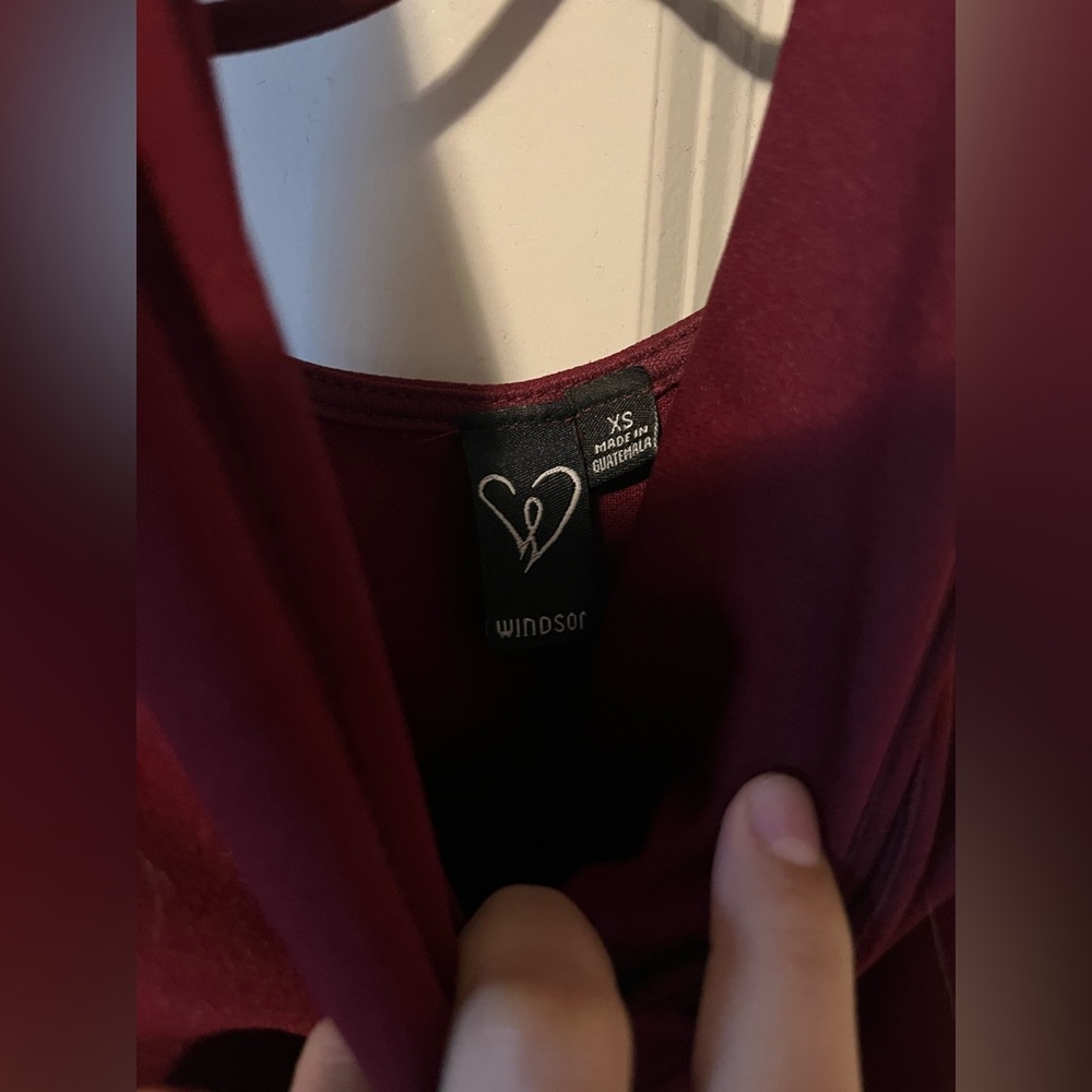 Windsor Deep Red Dress worn 1x